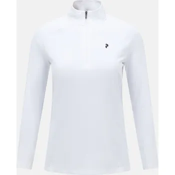 Dámská mikina MIKINA PEAK PERFORMANCE W HALF ZIP BASELAYER WHITE
