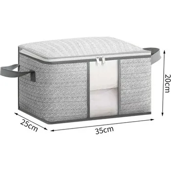 Úložný box Úložná taška pod postel | Úložné boxy na oblečení - Rozměry 35 x 25 x 20 cm