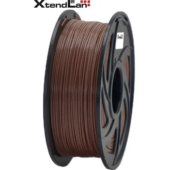 Filament XtendLAN PLA filament 1,75mm hnědý 1kg