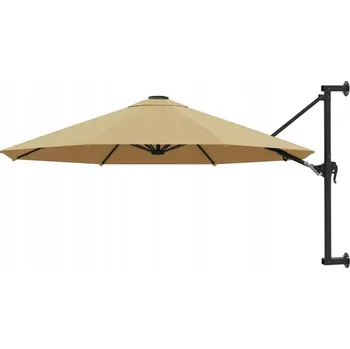 Slunečník Klasický slunečník VidaXL béžový 300 x 131 cm