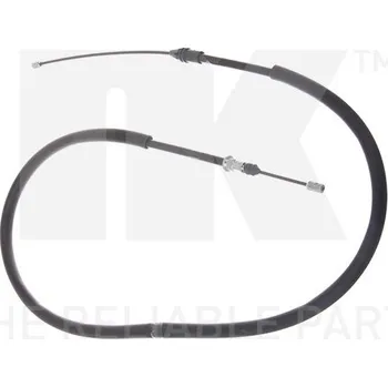 Lanko parkovací brzdy Tažné lanko, parkovací brzda NK 9039102