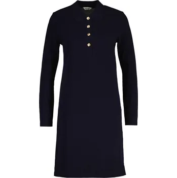 Dámské šaty ŠATY GANT REG LS PIQUE POLO DRESS EVENING BLUE