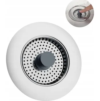 Sifon Sifon dřezu z nerezové oceli se zátkou klik-klak pro dřezy 70-86 mm