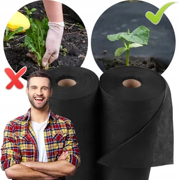 Mulčovací textilie ČERNÁ AGROTEXTILIE 1,1m 50g UV 50m Bellushortus