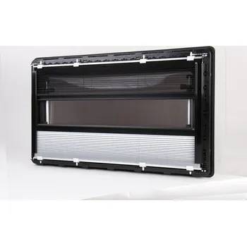 Příslušenství ke karavanu ACRYLIGHT - Výklopné okno 800x450 se zatemněním/mešita, tloušťka stěny 24-40mm