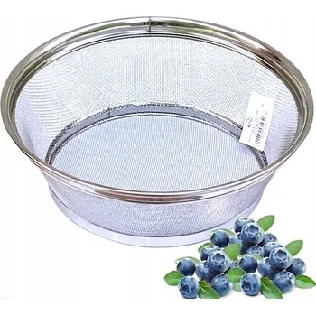 Cedník a síto CEDNÍK SÍTO 27x9 cm KUCHYŇSKÝ OCEDNÍK VELKÝ SÍTO NEREZOVÁ OCEL