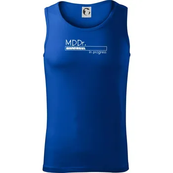 In progress titul MDDr. doktor / doktorka zubního lékařství - Tílko pánské Core - S ( Královská modrá )