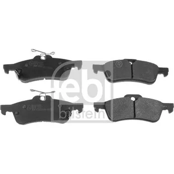 Brzdový systém Sada brzdových destiček, kotoučová brzda FEBI BILSTEIN 116283