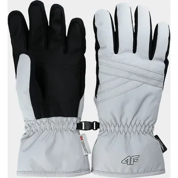Rukavice 4F Dámské lyžařské rukavice Thinsulate - šedé L