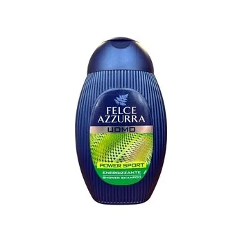 Sprchový gel Felce Azzurra Uomo Power Sport pánský sprchový gel/vlasový šampón 250 ml