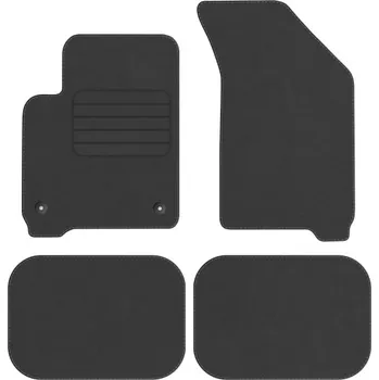 autokoberec Kobercové rohože Edecor velurové 4 ks