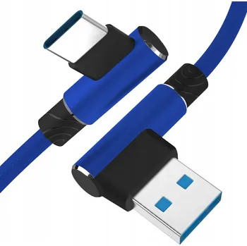 Datový kabel Kabel Interlook USB - USB 3.1 typ C 2 m modrý