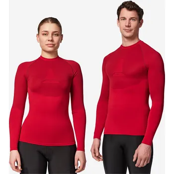 Pánské tričko VAN RYSEL Spodní cyklistické tričko Training vínové L ČERVENÁ