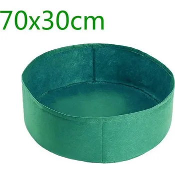 Velký venkovní květináč z filcu - 30 galonů 70x30cm-366