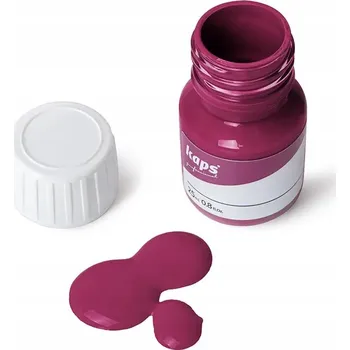 Barva na vlasy Barva na boty růžová Kaps 25 ml 1 g