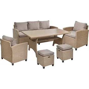 Zahradní sestava Pro-Tech shop Souprava na odpočinek - 2 křesla, pohovka, stůl a 2 taburetky 41022&nbsp;OM-870918