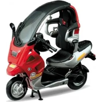 autíčko Welly BMW C 1 (red) 1:18