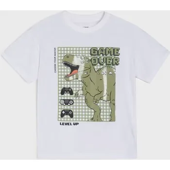 Chlapecké tričko Sinsay - Tričko s krátkým rukávem - bílá - 805EY-00X - 805EY-00X-134