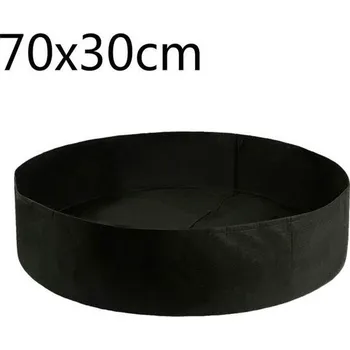 Velký venkovní květináč z filcu - 30 galonů 70 x 30 cm