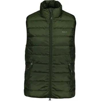 Pánská vesta VESTA GANT LIGHT DOWN VEST COUNTRY GREEN