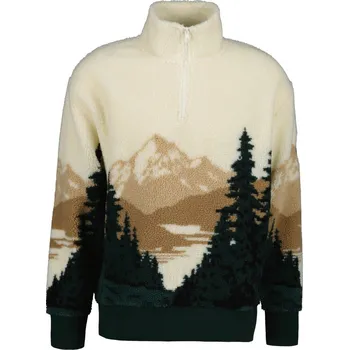 Pánské oblečení MIKINA GANT JACQUARD FLEECE MULTICOLOR