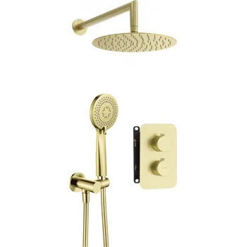 Sprchový set Deante Sprchový komplet Therm + BOX s termostatickou podomítkovou baterií - BXYZREBT