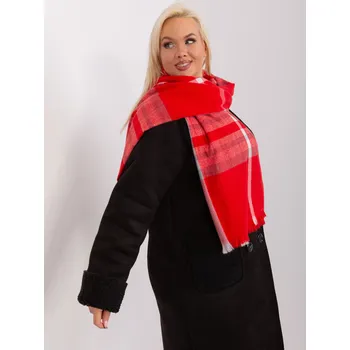 Šála Wool Fashion Italia Šála -AT-SZ-23125-1.26 Barva: Červená, Velikost: UNI