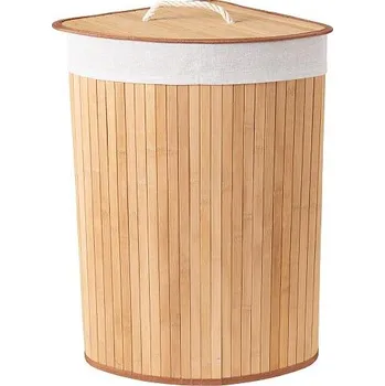 Koš na prádlo Compactor skládací koš na prádlo BAMBOO