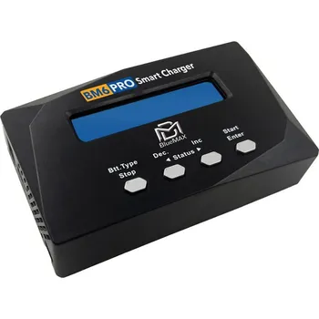 Nabíječka baterií Airsoftová nabíječka BlueMax BM6 Pro LiPo/LiFe/NiMH/Li-Ion 60W