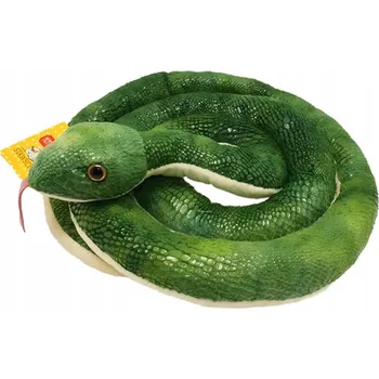 plyšák ZELENÝ HAD MASKÁČOVÝ PLYŠOVÝ plyšák 220 cm