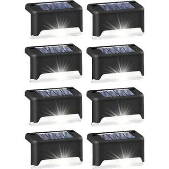 Venkovní osvětlení Solární lampa zapichovací M - černá 4,6 cm 4 ks