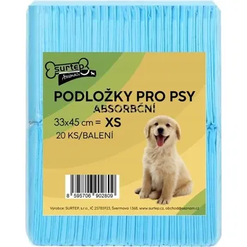 toaleta pro psa Absorpční podložky a rohože Surtep Animals 20 ks