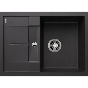 Granitový dřez Jednokomorový dřez Blanco METRA granit černý