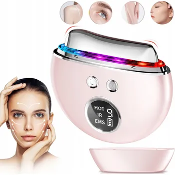 Masážní přístroj Vyhřívání MASÁŽNÍ PŘÍSTROJ EMS na obličej LIFTING 4v1 Zařízení pro masáž