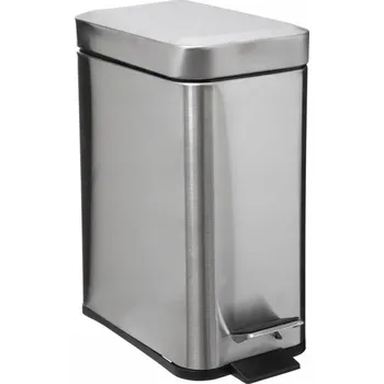 Odpadkový koš Odpadkový koš kovový Atmosphera 5l stříbrný