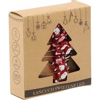 Vánoční dekorace Vánoční osvětlení na stromeček Křeček uvnitř 2,2 m 11 - 20 světel