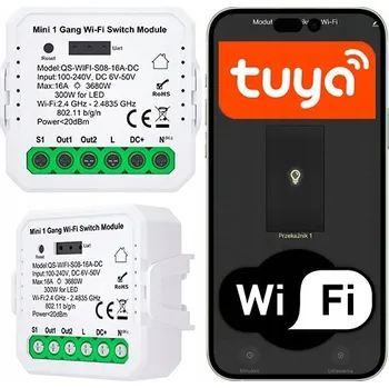 IP kamera Řídicí jednotka Sone Bezpotenciálová řídicí jednotka AC DC WiFi