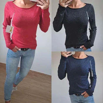 Dámský svetr Svetřík se třpytkami Barva: Černá