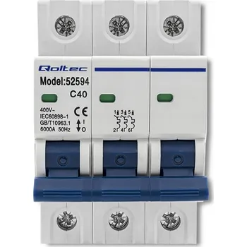 Jistič Jistič Qoltec 0 V IP20 40 A