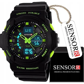 Hodinky Sensorr Sportovní dětské hodinky analogově digitální S203 vícebarevná