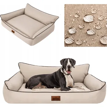 Pelíšek pro psa Doggy kotec béžová 106 cm x 132 cm