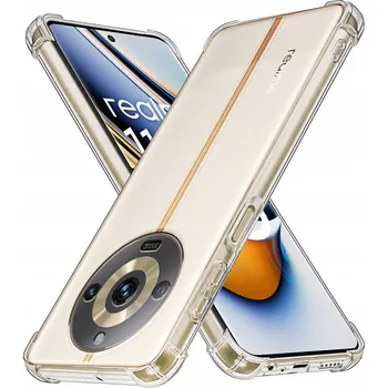 Pouzdro na mobilní telefon Zadní Kryt Erbord pro realme 11 Pro 5G, 11 Pro+ 5G bezbarvý