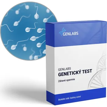 Diagnostický test GENLABS 1x Zdravé spermie (MTHFR 677, MTHFR 1298, MTRR a MTR)