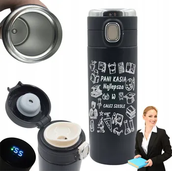 TERMOSKA HRNEK S LED DISPLEJEM A GRAVÍROVÁNÍM DÁREK PRO UČITELE