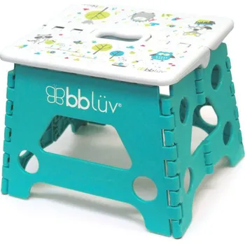 Stolička BBLÜV Skládací stupínek Stëp Aqua