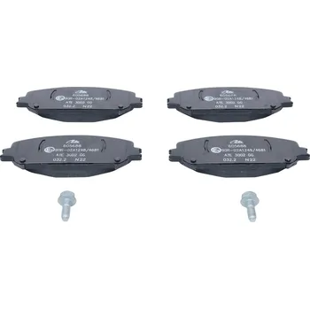 Brzdová destička BRZDOVÉ DESTIČKY PŘEDNÍ 13.0460-5688.2 ATE RENAULT