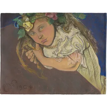 prostírání Prostírání na stůl Portrét slečny Sternbachové – Stanisław Wyspiański