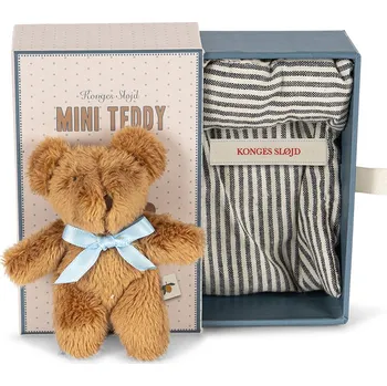 plyšák Konges Slojd Malý plyšový medvídek v krabičce s postýlkou Milo Maileg Milo Tiny Bear