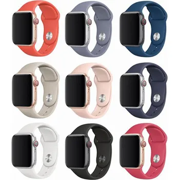 Chytré hodinky Devia Apple Watch Deluxe Series Sport Band 44/45/46mm - Red