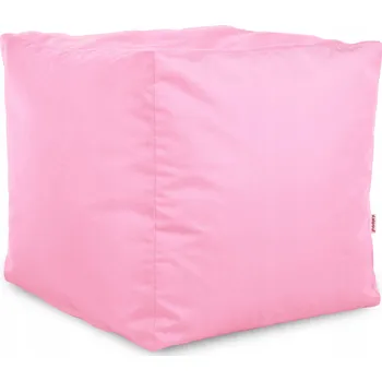 Taburet Taburet na sezení Zahradní CUBO křeslo SVĚTLE RŮŽOVÁ